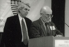 Donald L. Barlett and James B. Steele win the investigative reporting prize.
