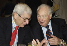 Marvin Kalb and Walter H. Shorenstein. 