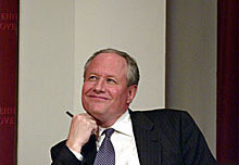 William Kristol at the 2004 Theodore H. White lecture on Press and Politics.