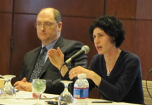 Eric Pooley of BusinessWeek and Juliet Eilperin of The Washington Post.