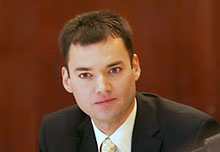 Peter Beinart at the 2005 Theodore H. White Lecture on Press and Politics.