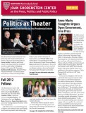 Fall 2012 Newsletter cover