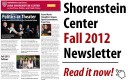 Fall 2012 Newsletter cover