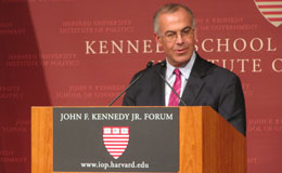 David Brooks delivers the T.H. White Lecture