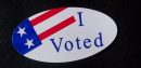 I voted sticker