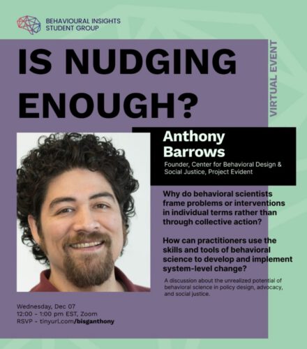 Is Nudging Enough? Fireside Chat with Anthony Barrows, Founder of the ...