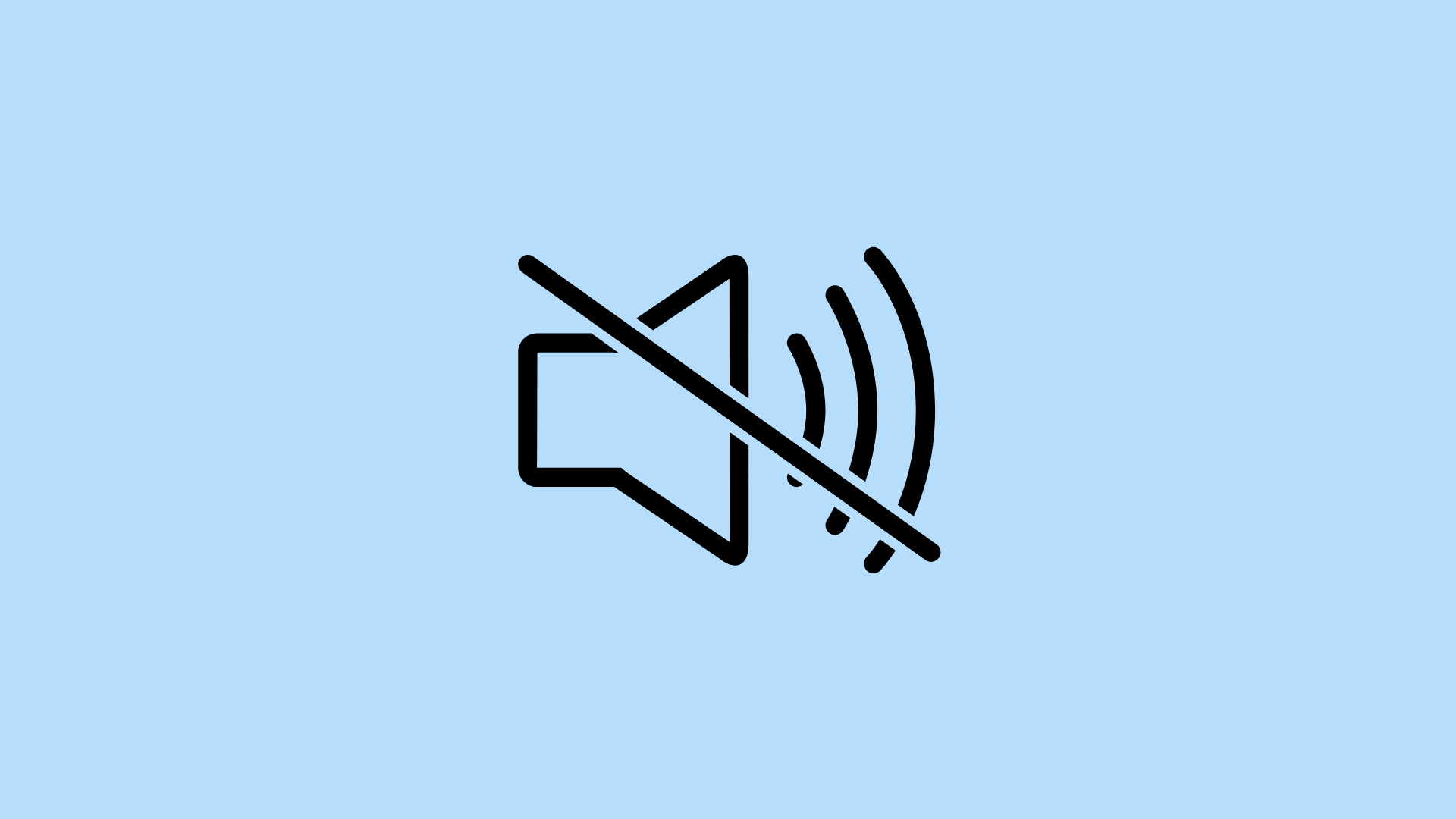 Mute icon