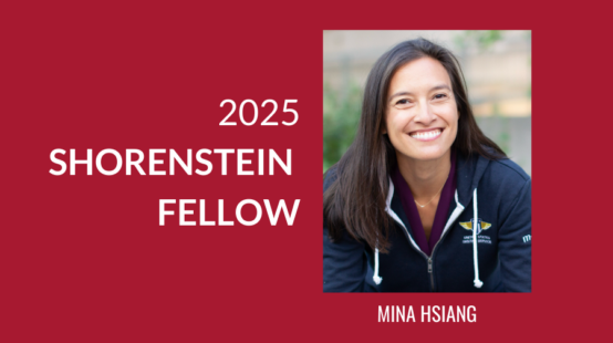 Mina Hsiang, 2025 Shorenstein Fellow