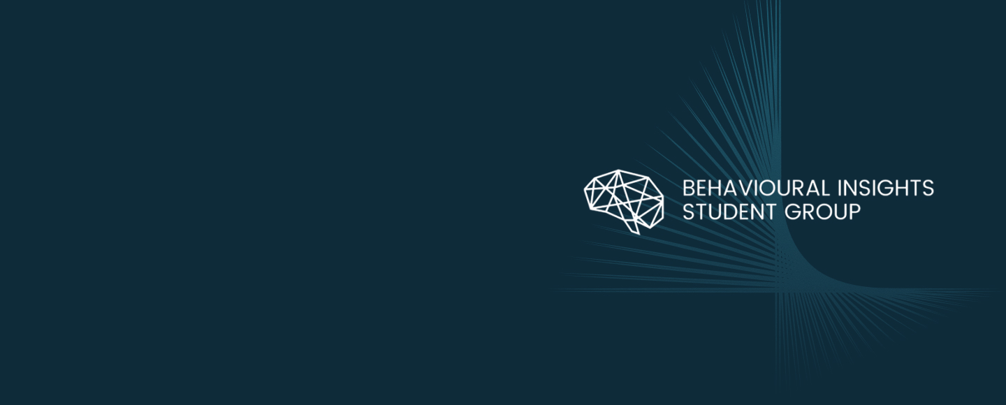 Behavioral Insights Student Group logo, an abstract brain made of connected lines suggesting a network.
