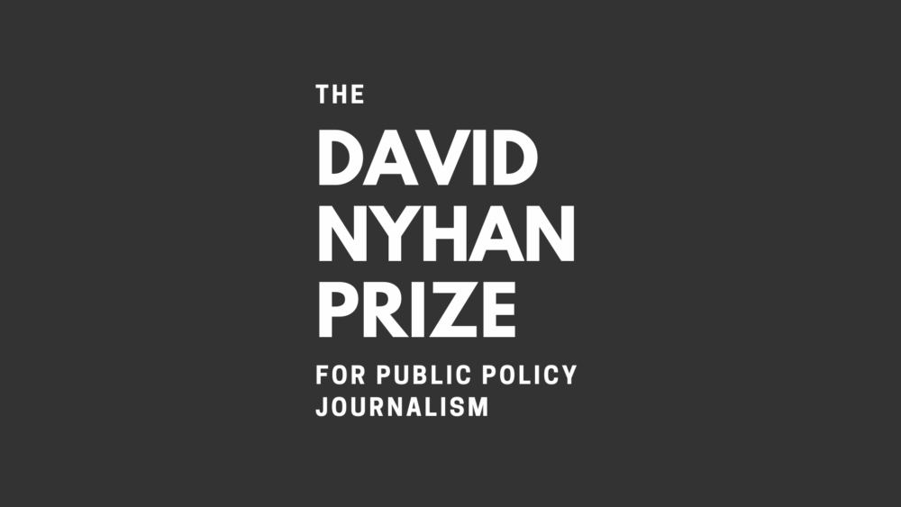 The David Nyhan Prize for Public Policy Journalism