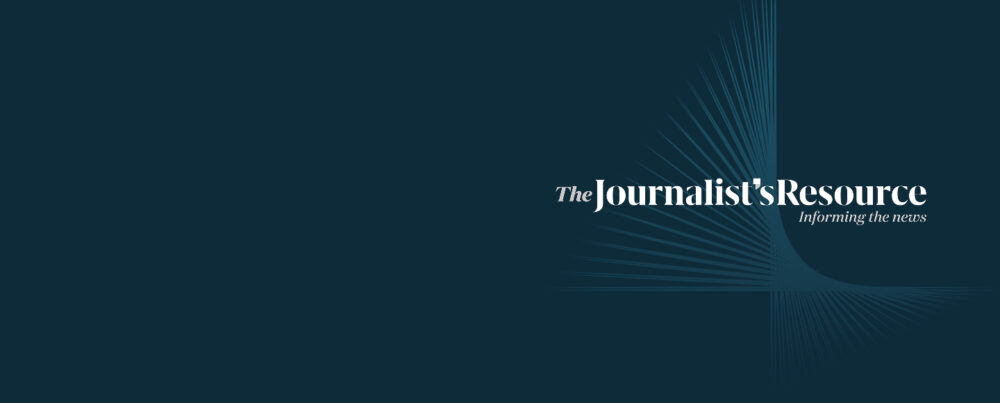 The Journalist's Resource name and tagline 
