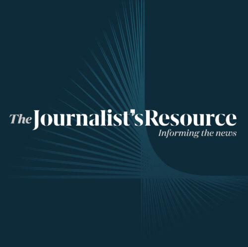 The Journalist's Resource name and tagline 