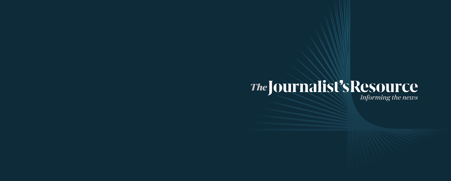 The Journalist's Resource name and tagline 